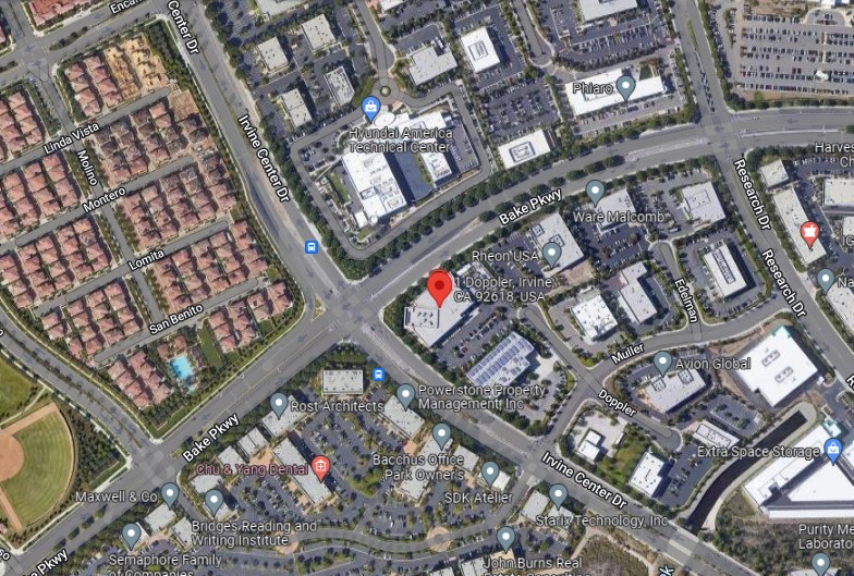 1 Doppler,Irvine,CA,92618,US Irvine,CA
